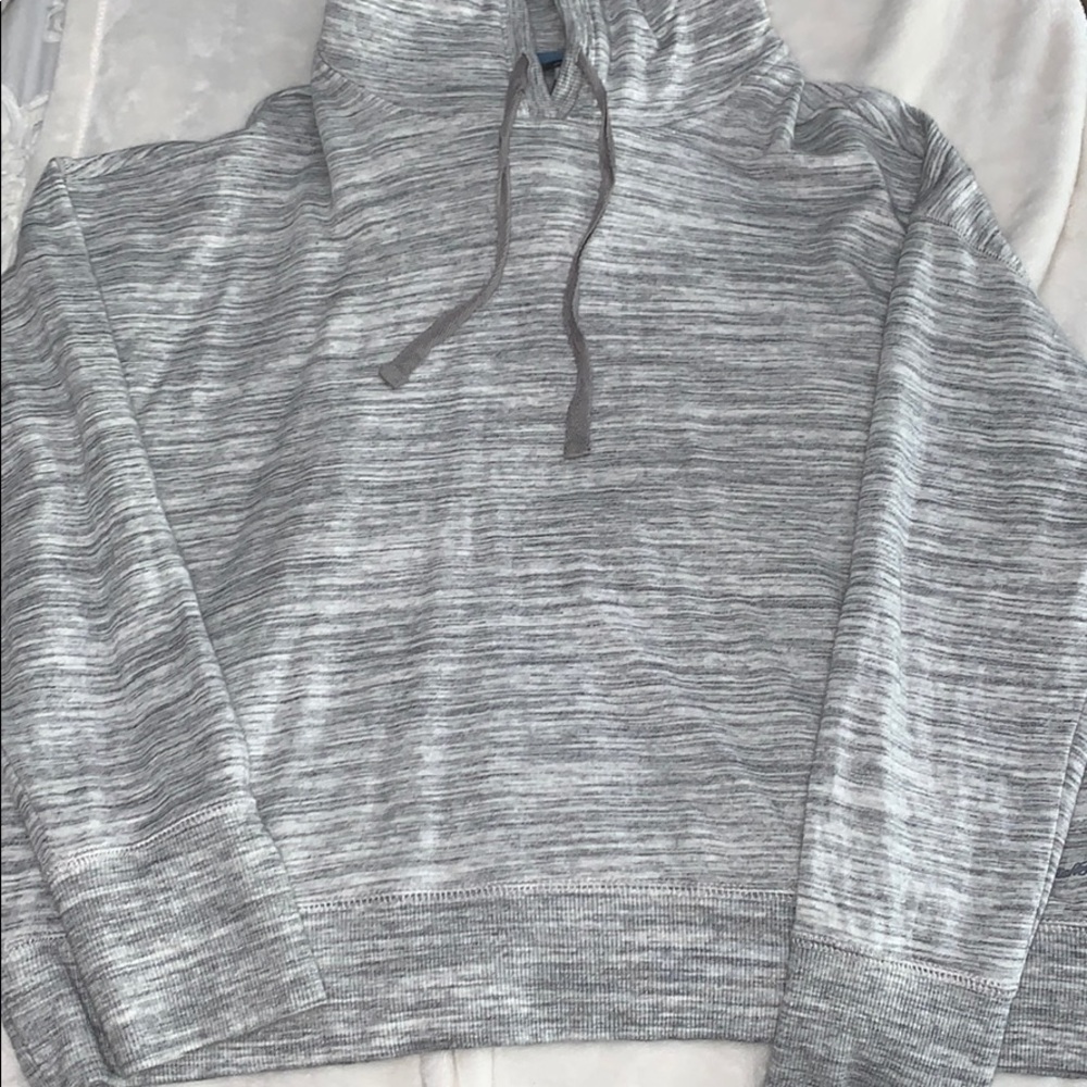 Eddie Bauer Heathered Grey Athletic Hoodie